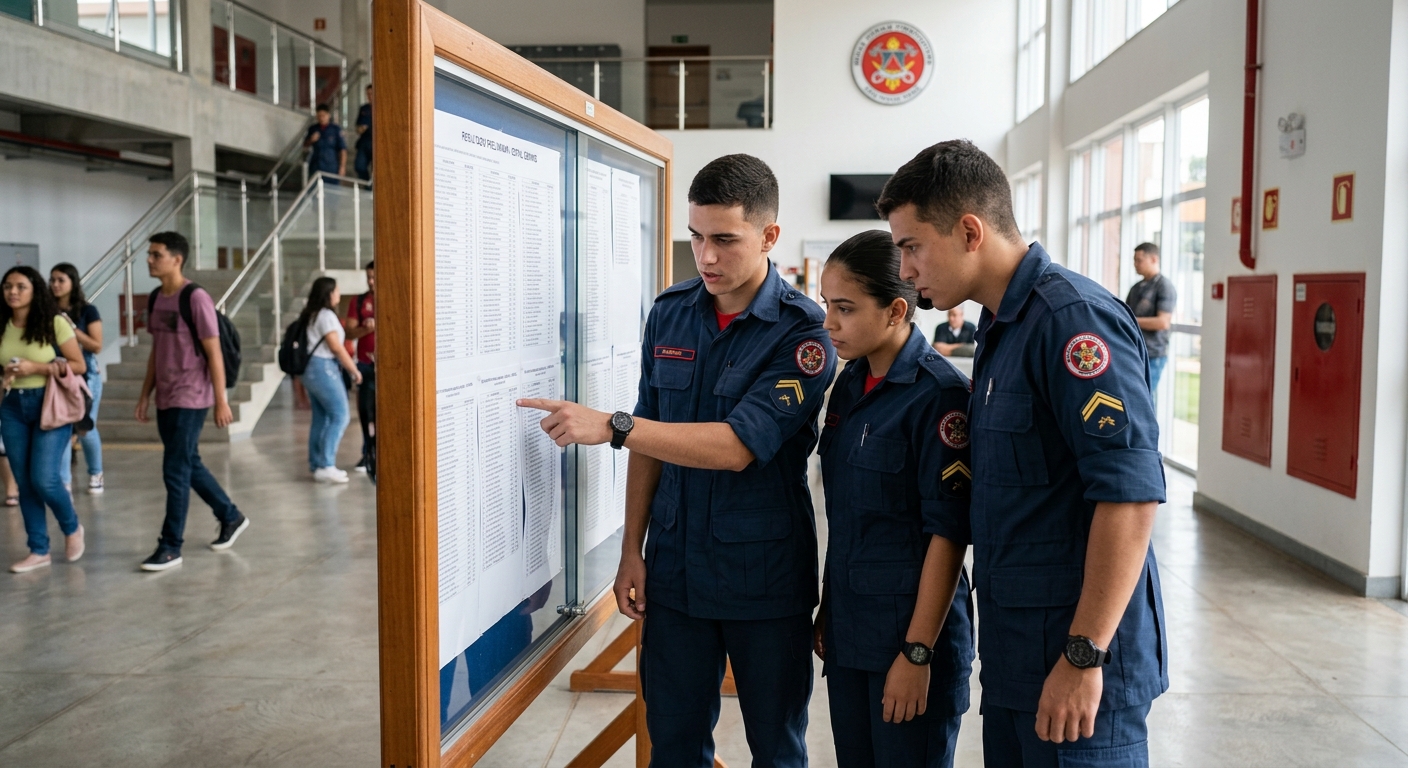 Desempenho nas Provas Físicas do Concurso Bombeiro MG